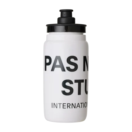 Pas Normal Studios Logo Race Bidon i färgen White