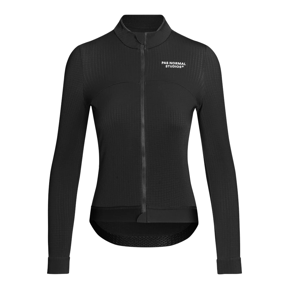 pns-dam-essential-long-sleeve-jersey-black-2 Pas Normal Studios Essential Long Sleeve Jersey Dam - Bild 1