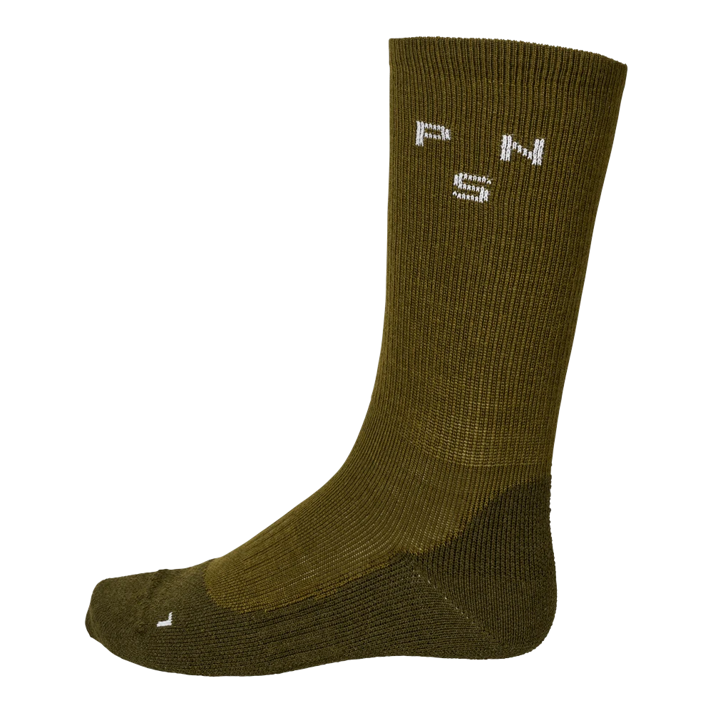 pns-deep-winter-wool-socks-khaki-green-2 Pas Normal Studios Deep Winter Wool Socks - Bild 1