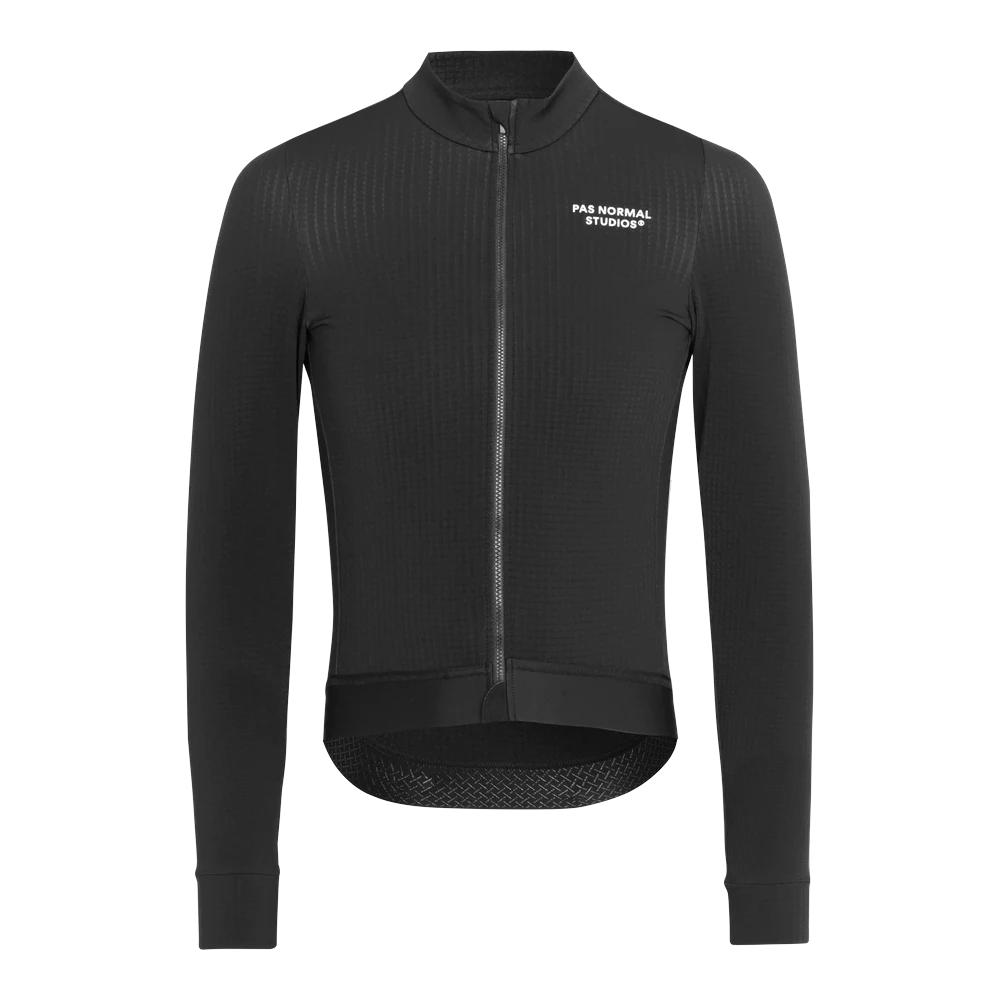 pns-essential-long-sleeve-jersey-black-2 Pas Normal Studios Essential Long Sleeve Jersey Herr - Bild 1