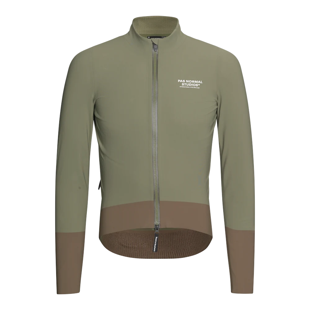 pns-mechanism-thermal-jacket-army-green-dark-stone-2 Pas Normal Studios Mechanism Thermal Jacket Herr - Bild 1
