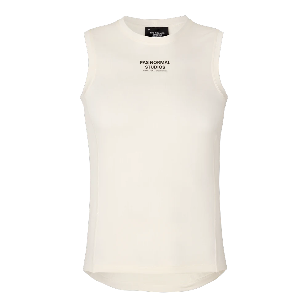 pns-mid-sleeveless-baselayer-off-white-1 Pas Normal Studios Mid Sleeveless Baselayer Herr - Bild 1