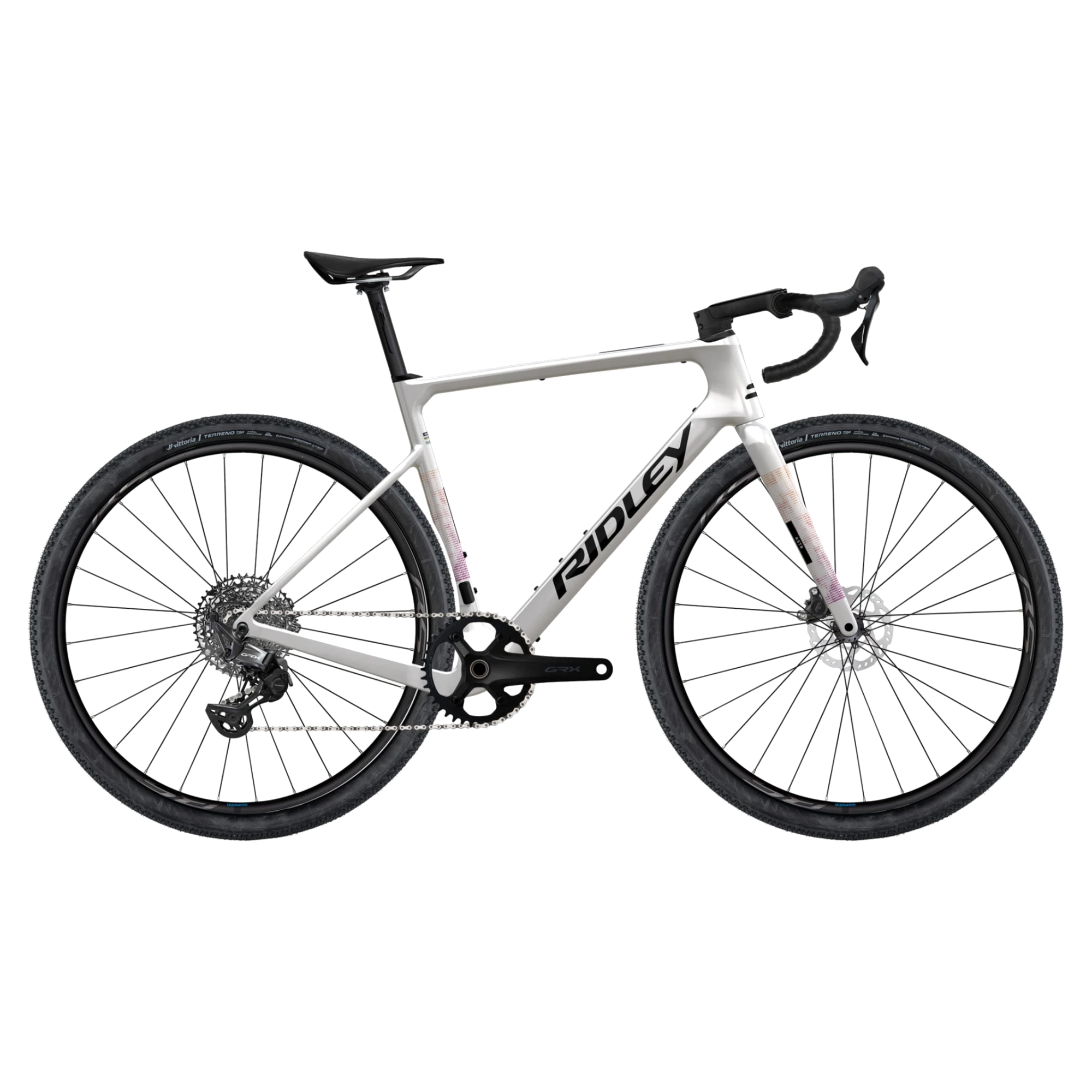 ridley-astr-grx600-1×12-pearl-white-black-peach Ridley Astr, Shimano GRX600 1x12, Pearl White/Black/Peach
