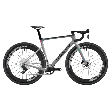 Ridley Astr RS, SRAM Force XPLR 1x13, Silver/Black/Neon Blue-Green