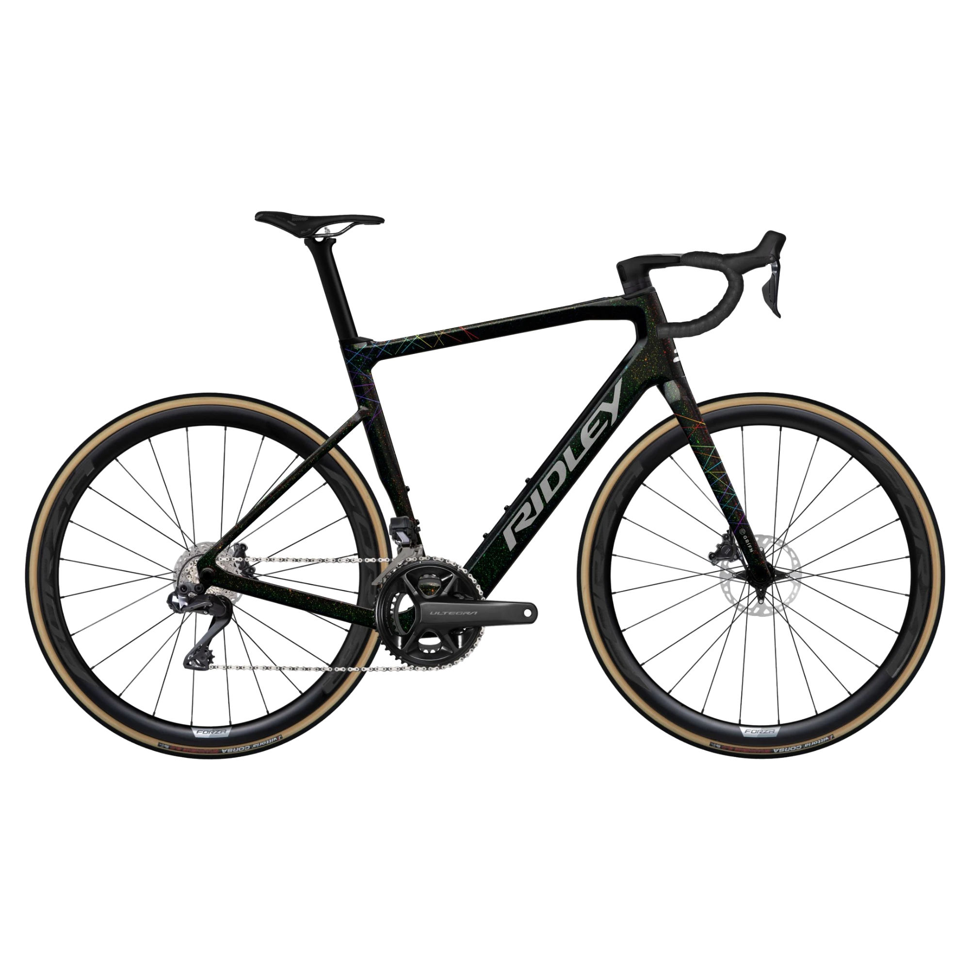 ridley-e-grifn-gravel-grx600-2×12-starstruck-black-silver-neon Ridley E-Grifn Gravel, Shimano GRX600 2x12, Starstruck Black/Silver/Neon