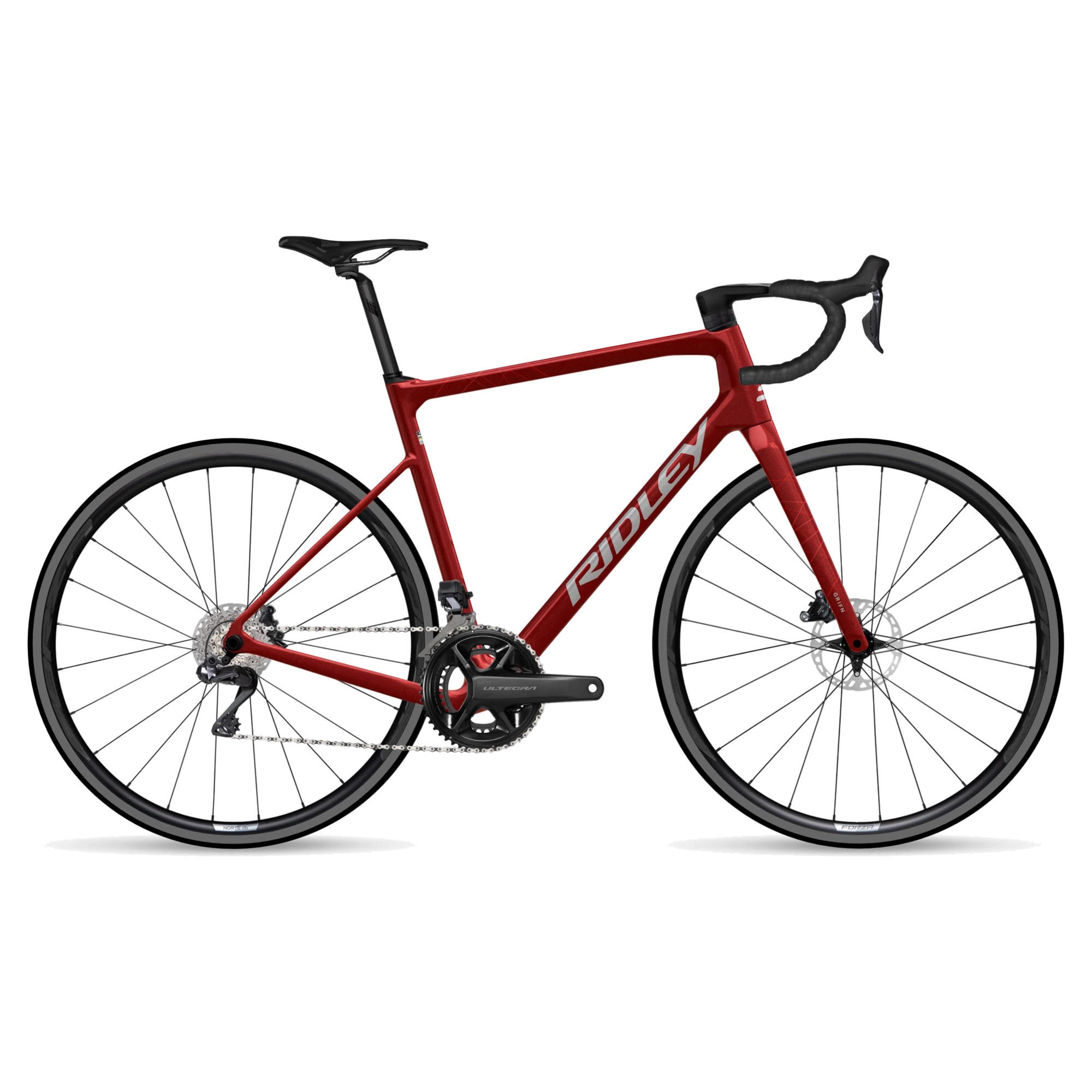 ridley-grifn-gravel-grx600-2×12-candy-red-metallic-silver Ridley Grifn Gravel, Shimano GRX600 2x12, Candy Red Metallic Silver