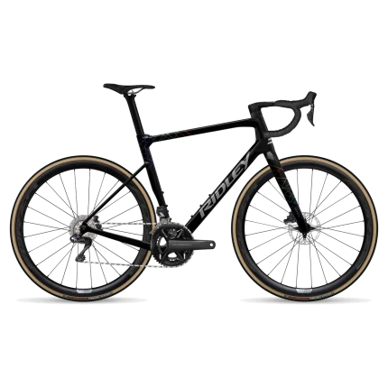 Ridley Grifn RS Gravel, Shimano GRX800 Di2 2x, Starstruck Black/Silver/Neon