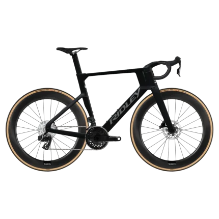 Ridley Noah Fast 3.0, SRAM Force AXS 2x12, Black/Empress Grey Metallic